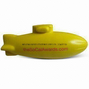 Submarine Shape PU Foam Promotional Toy Stress Ball