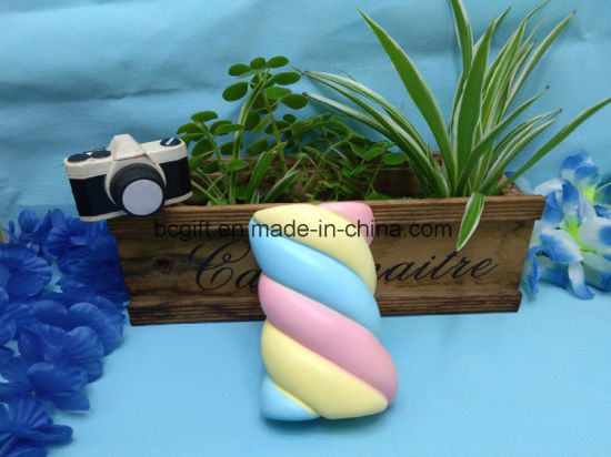 Wholesale PU Squishy Toy Cotton Candy Shape Slow Rising Squishies
