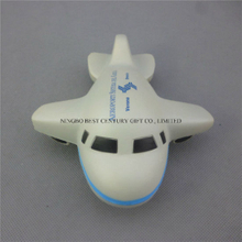 Large Plane Design PU Foam Promotional Toy Stress Ball