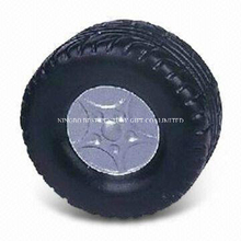 Wheel Tire Shape PU Foam Promotional Toy Stress Ball