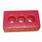 PU Stress Reliever Brick Three Holes Design for Promotional Gift Toy