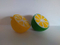 PU Squishy Toy Half Lemon Shape Squeezable Slow Rising Squishies