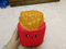 Red Chips Fries Squishies PU Soft Slow Rising Foam Squishy Toy