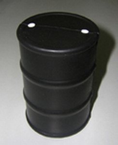 PU Foam Stress Reliever Oil Barrel Shape Toy