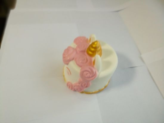 Squishies Pink Rose Unicorn Cake PU Squishy Slow Rising Toy