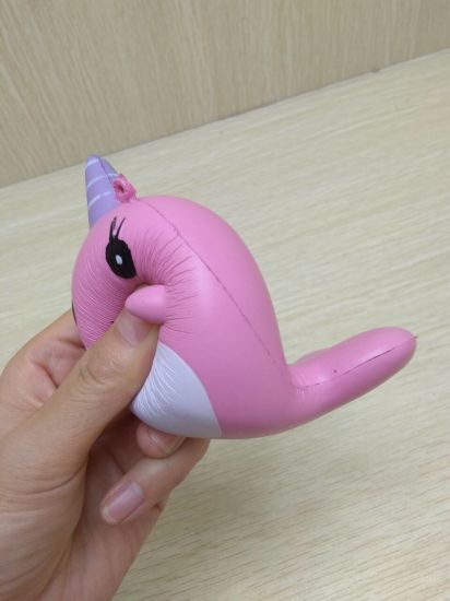 Scented Unicorn Whale Squishies PU Soft Slow Rising Squishy Toy