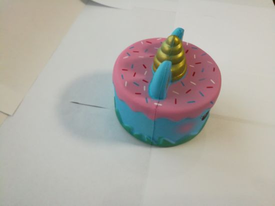 Wholesale Squishies Sea Unicorn Cake PU Squishy Slow Rising Toy