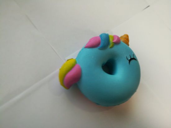 Hot Selling Squishies Blue Donut Unicorn Squishy Slow Rising Toy