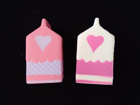 Custom Squishies Milk Boxes Cartons PU Slow Rising Squishy Toys