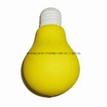 Wholesale PU Stress Reliever Bulb Design Toy