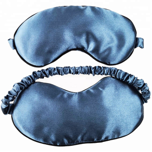 Imitation Silk Fabric Luxury Travel Sleep Masks Imitated Silk Like Material Funny Eye Patches Customized Gift Cute Blindfold Novelty Eyemasks